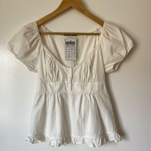 Brandy Melville Tops Plain White Brandy Shirt Poshmark